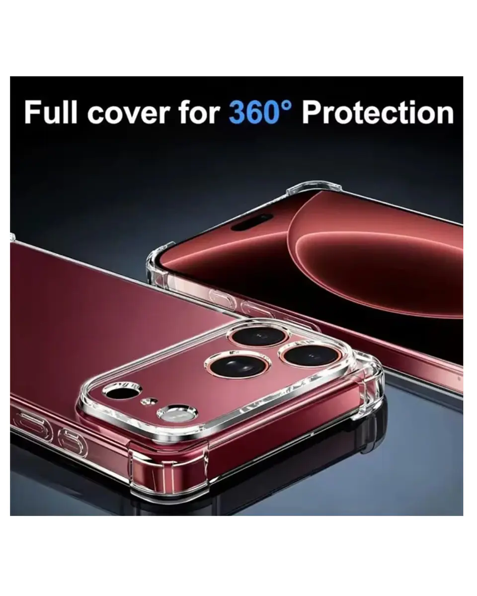 Carcasa Transparente Para iPhone 18 Pro Max 4