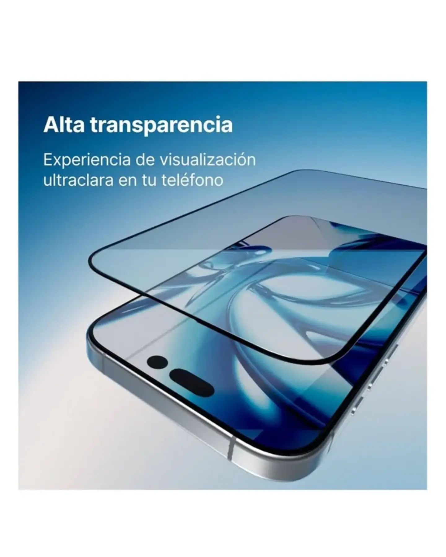 Lamina Completa Vidrio Para iPhone 18 Pro 5