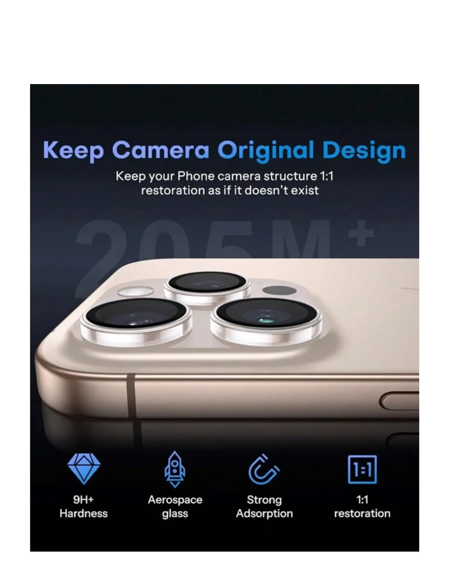 Protector De Cámara Para iPhone 18 Pro  2
