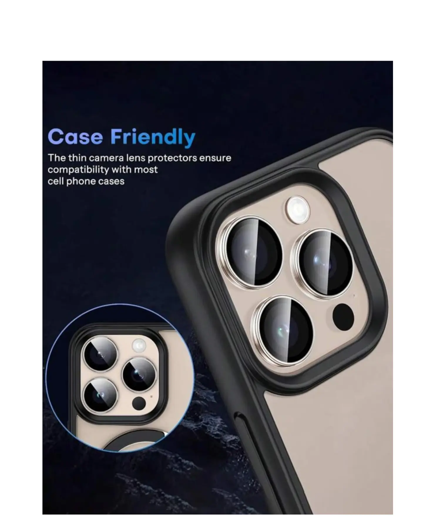 Protector De Cámara Para iPhone 18 Pro Max 5
