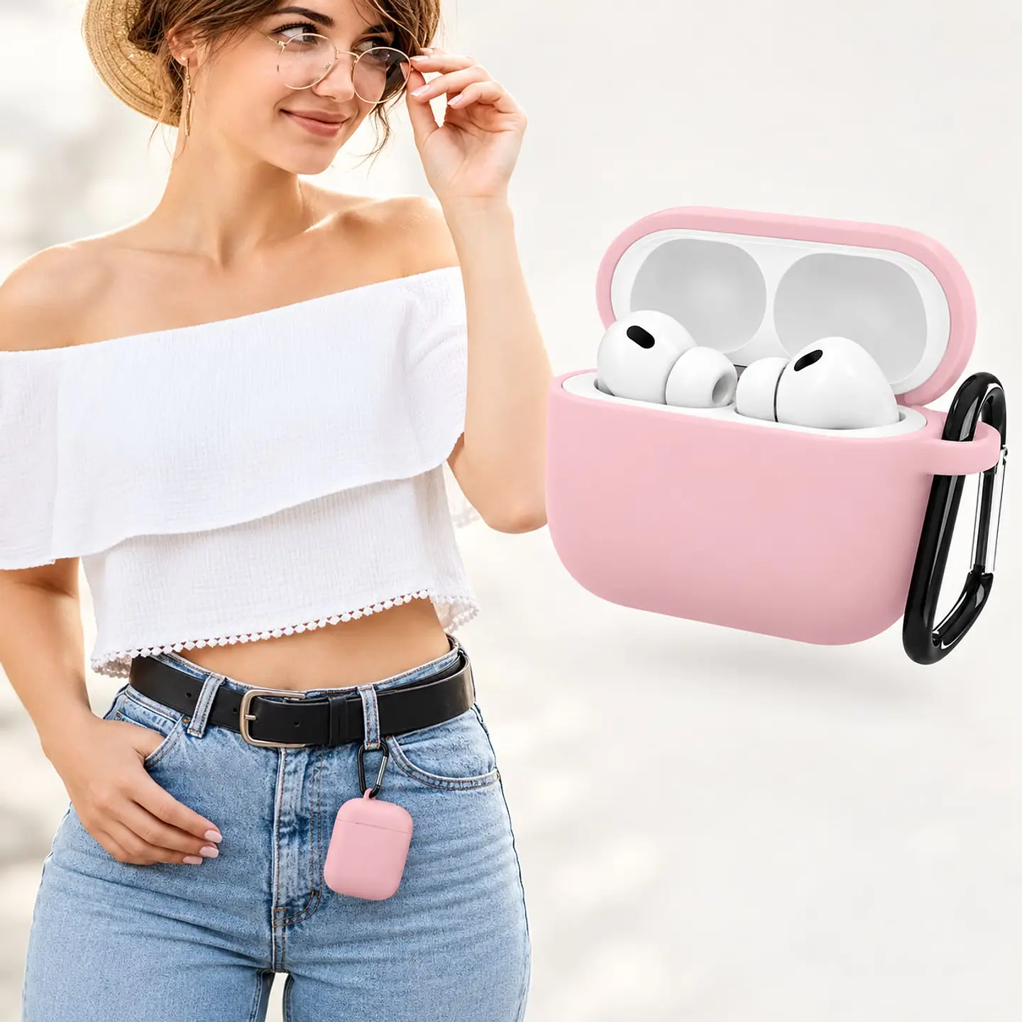 Funda Color Para Airpods Pro 3 2025 19