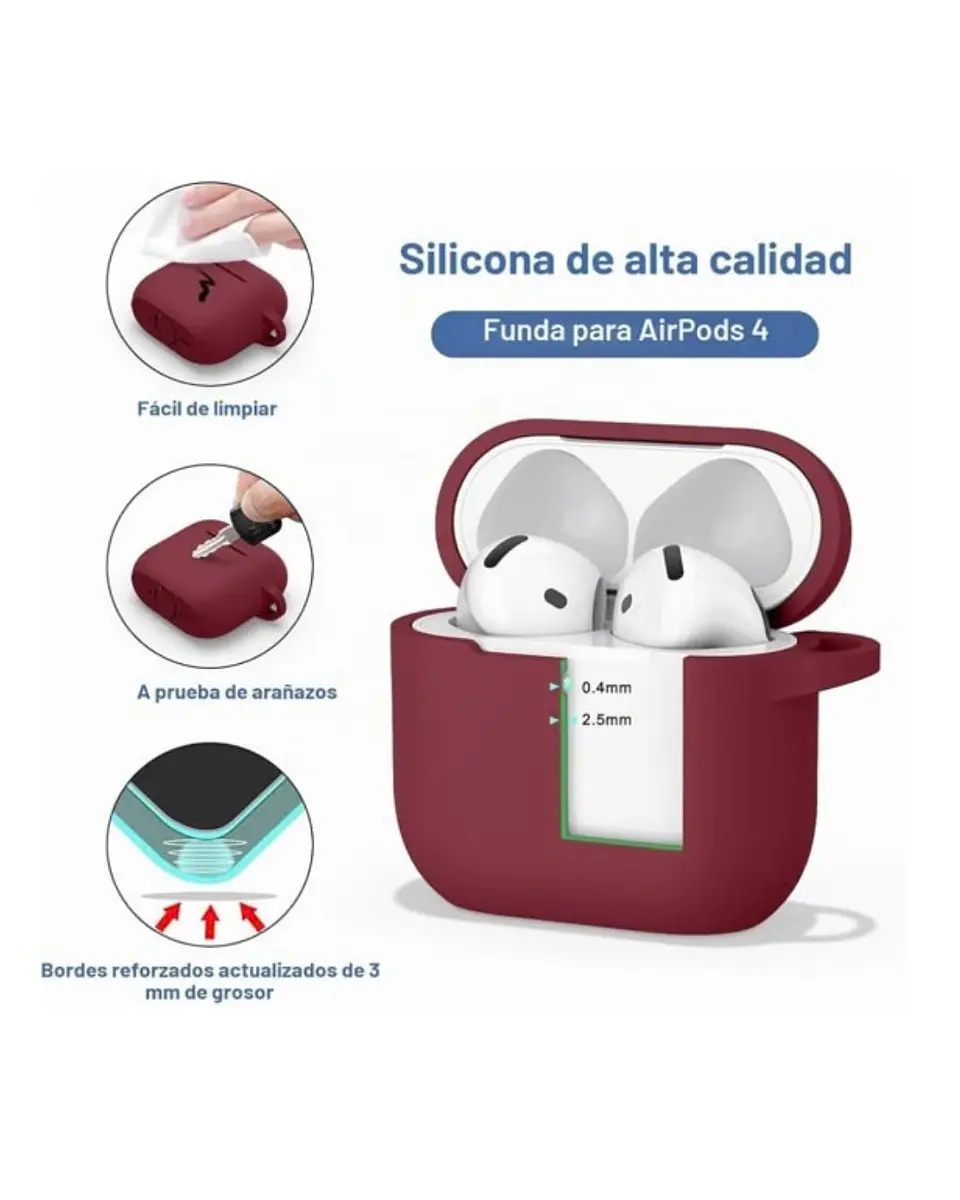 Funda Colores Para Airpods 4  27