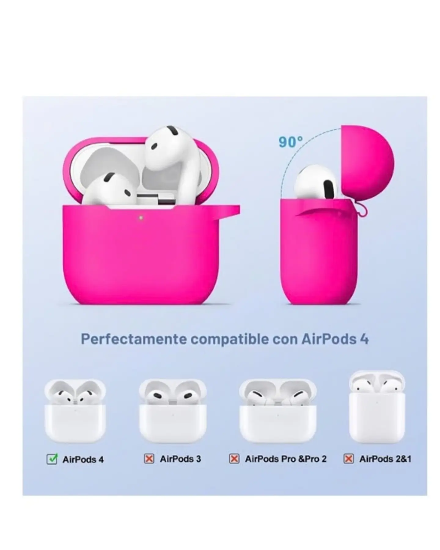 Funda Colores Para Airpods 4  20