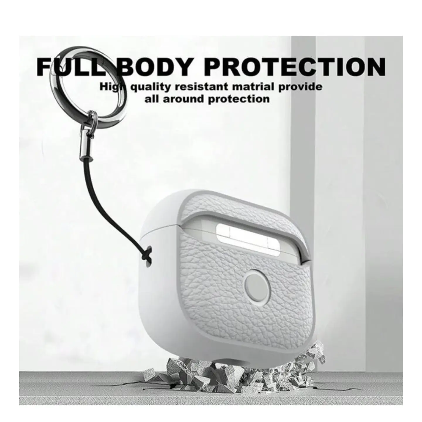 Funda Silicona Color Premium Para AirPods 4  8