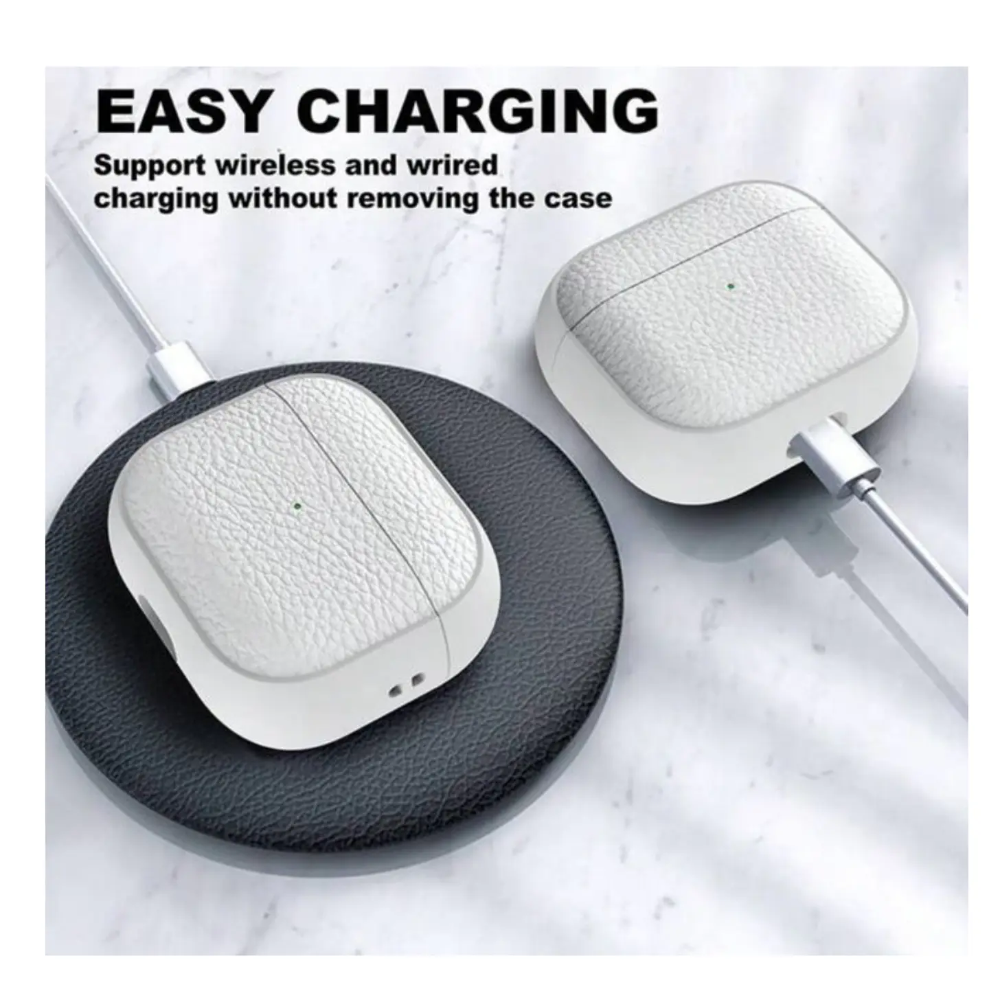 Funda Silicona Color Premium Para AirPods 4  10