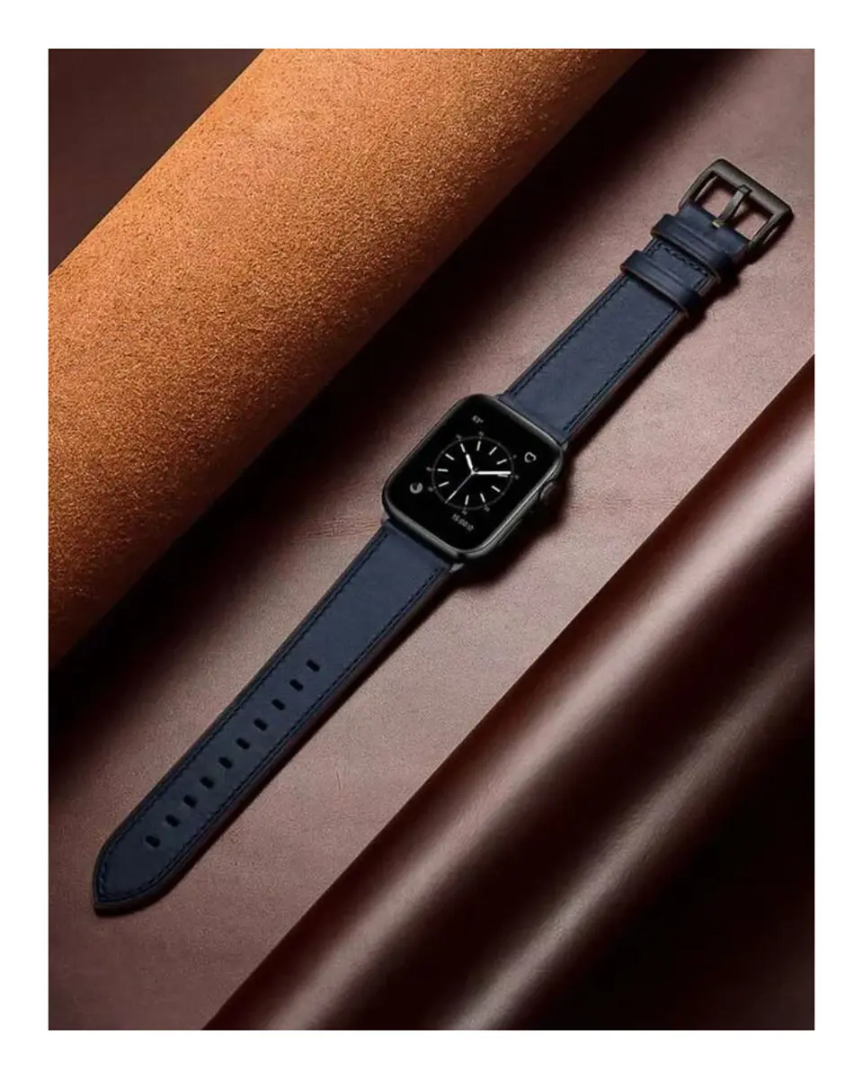 Correa Cuero Premium Para Apple Watch Todas Las Medidas 18