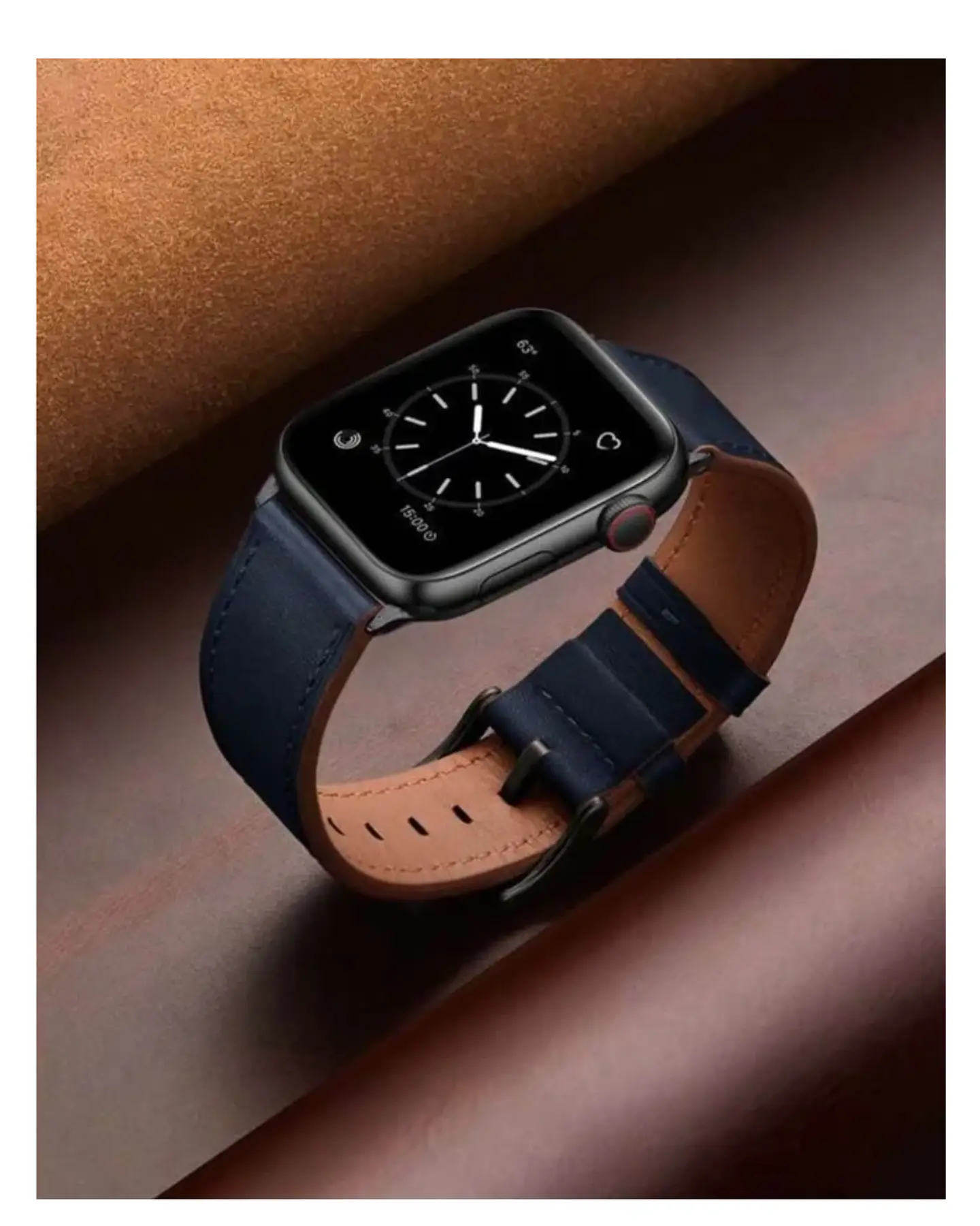 Correa Cuero Premium Para Apple Watch Todas Las Medidas 19