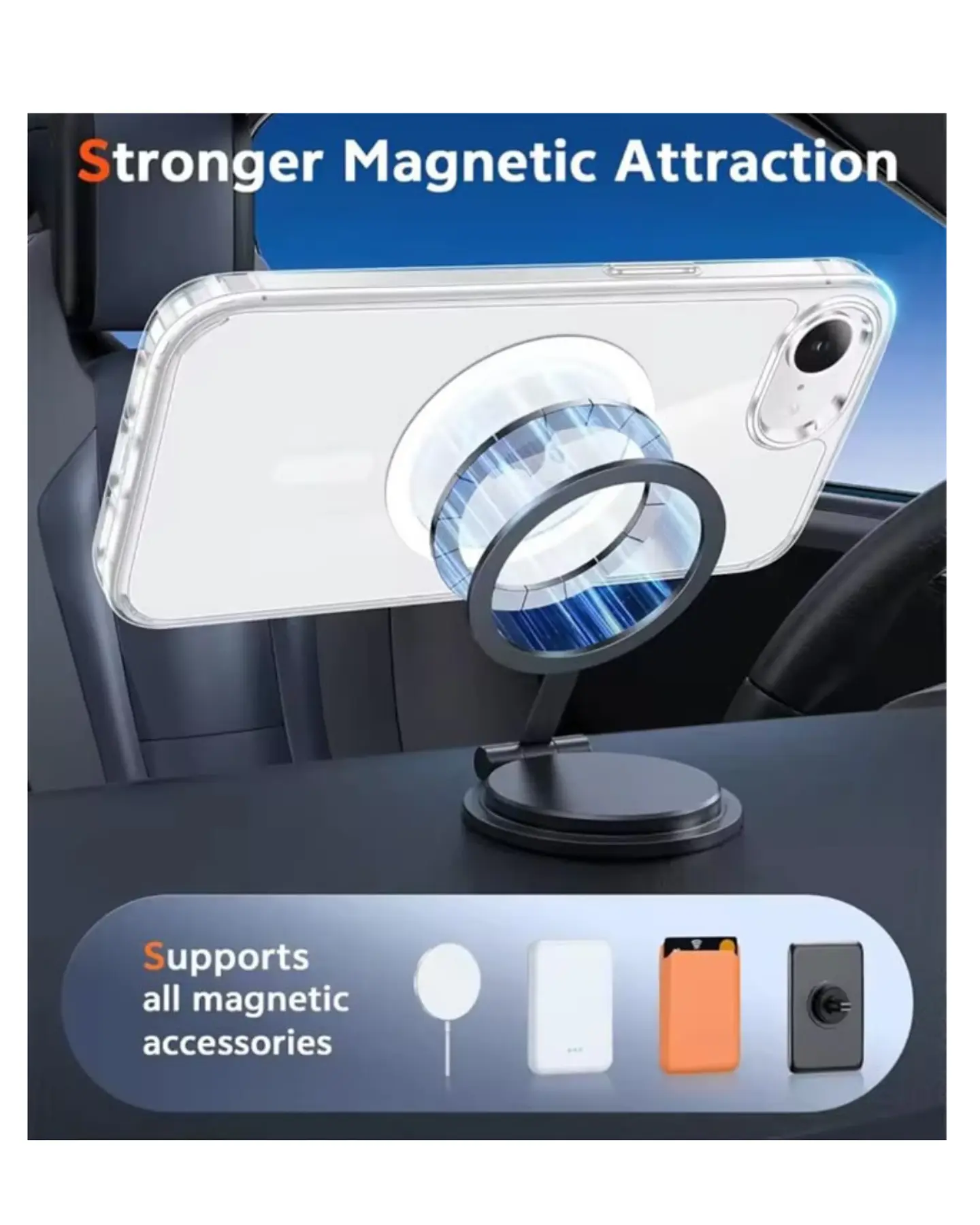 Carcasa Magnética Magsafe Para iPhone 17e 5