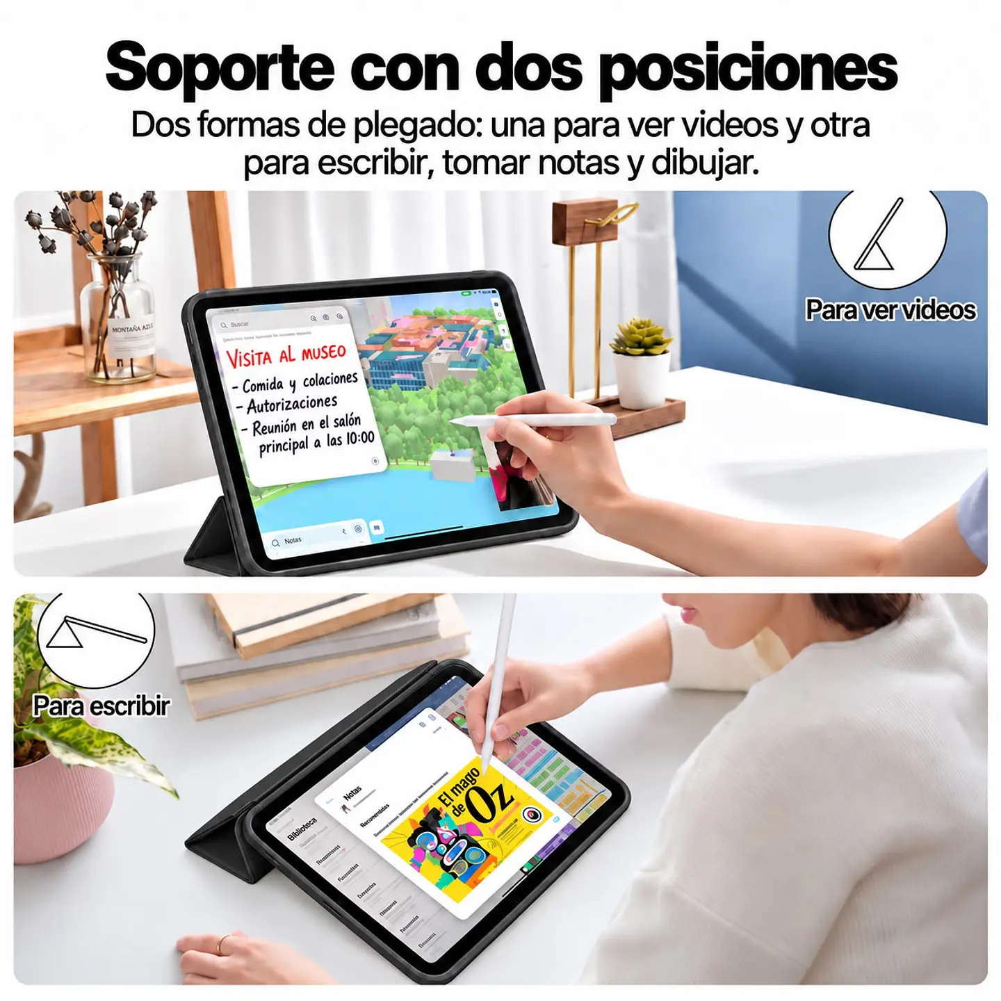 Funda Smart Cover Con Ranura Para Redmi Pad 2 9.7