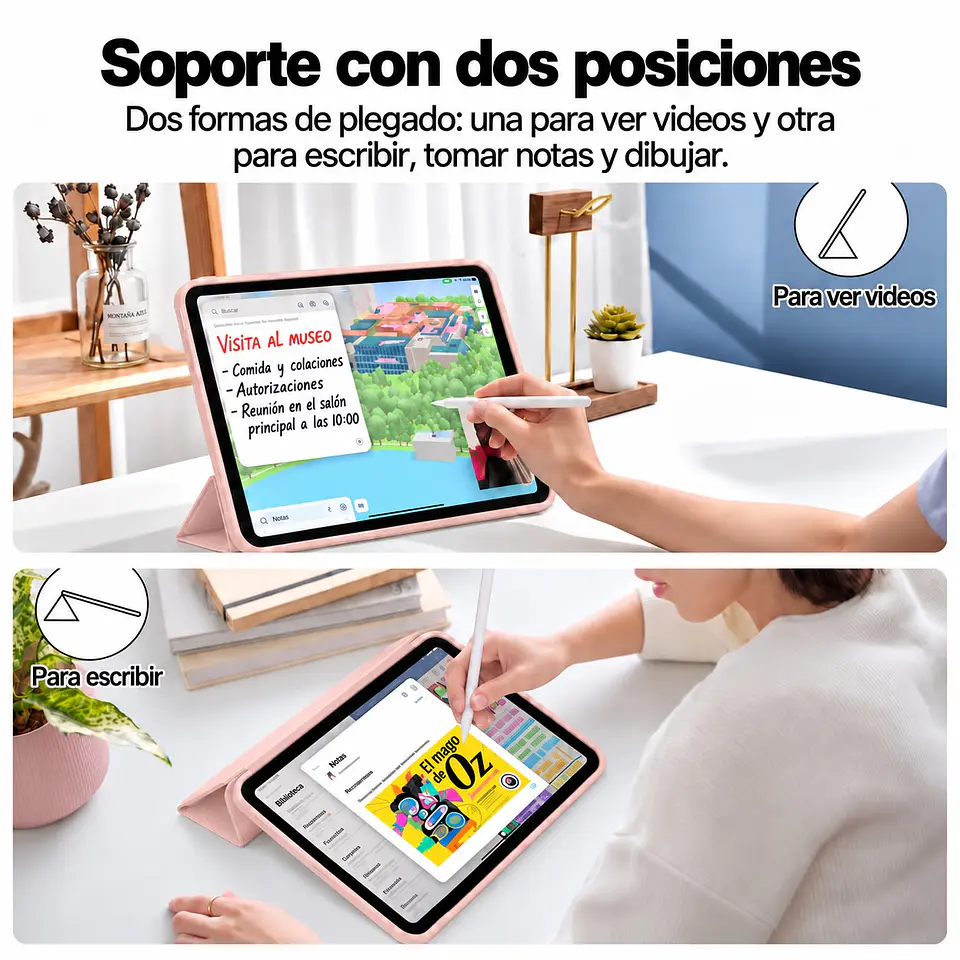 Funda Smart Cover Con Ranura Para Redmi Pad 2 9.7