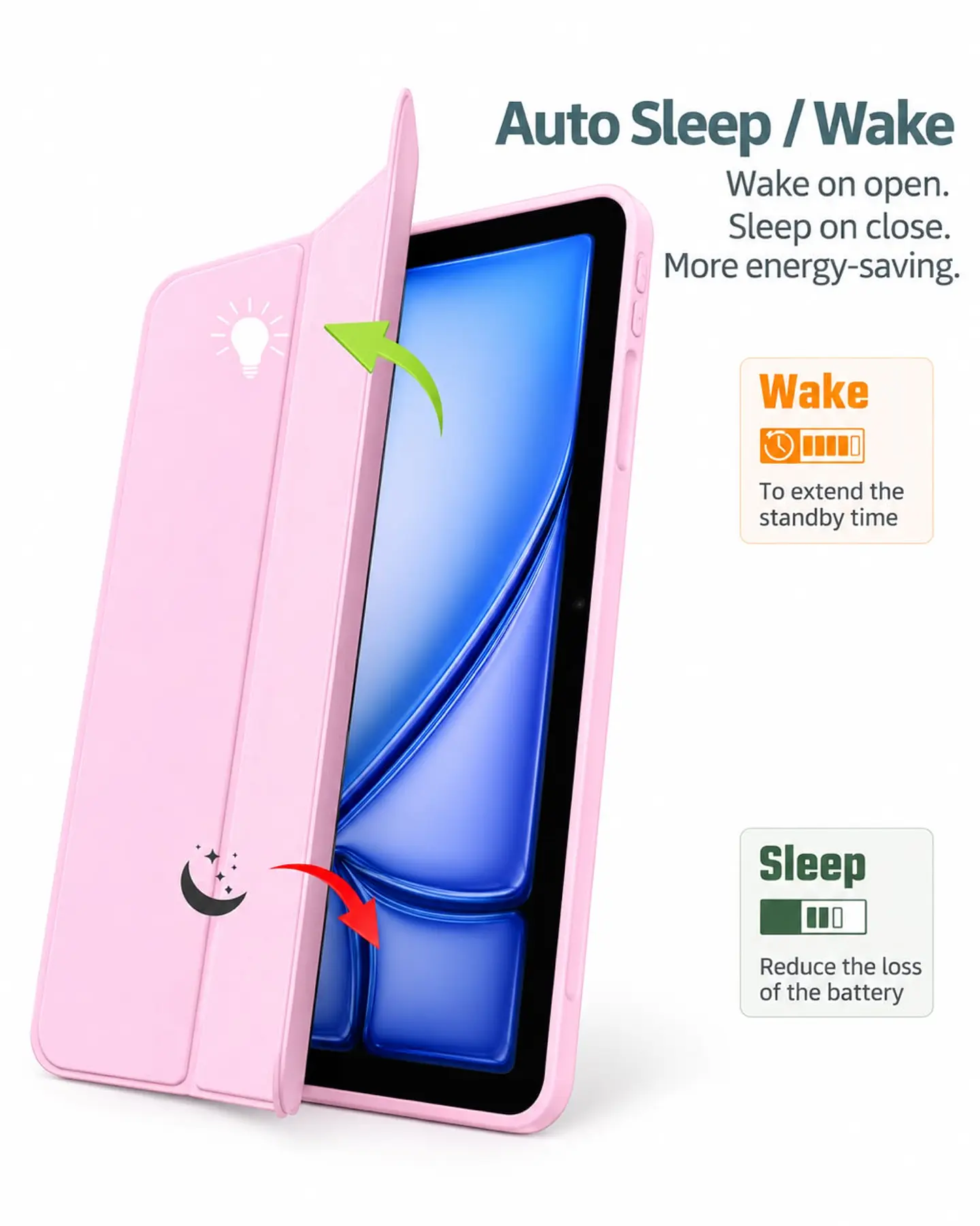 Funda Smart Cover Con Ranura Para iPad Air 11 M4 2026 4