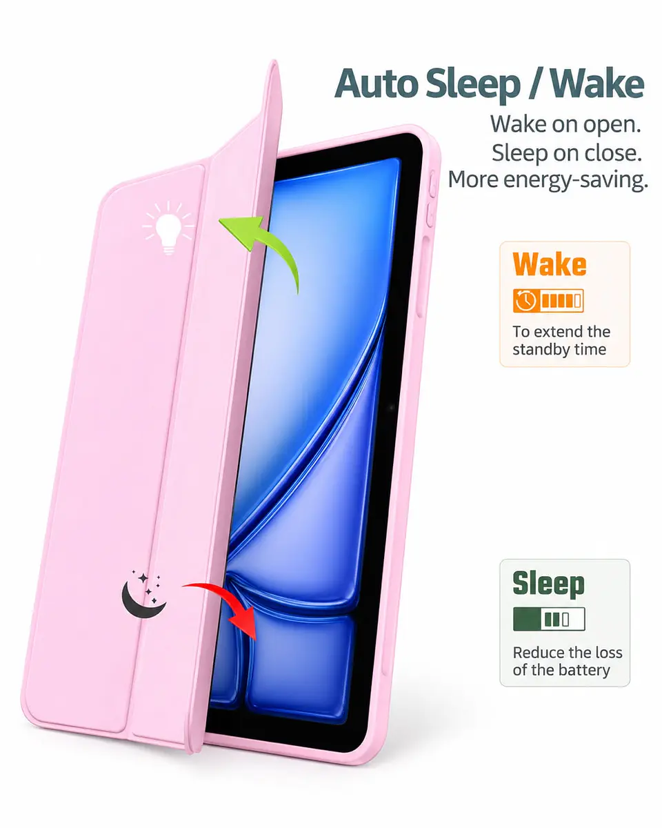 Funda Smart Cover Con Ranura Para iPad Air 11 M3 12