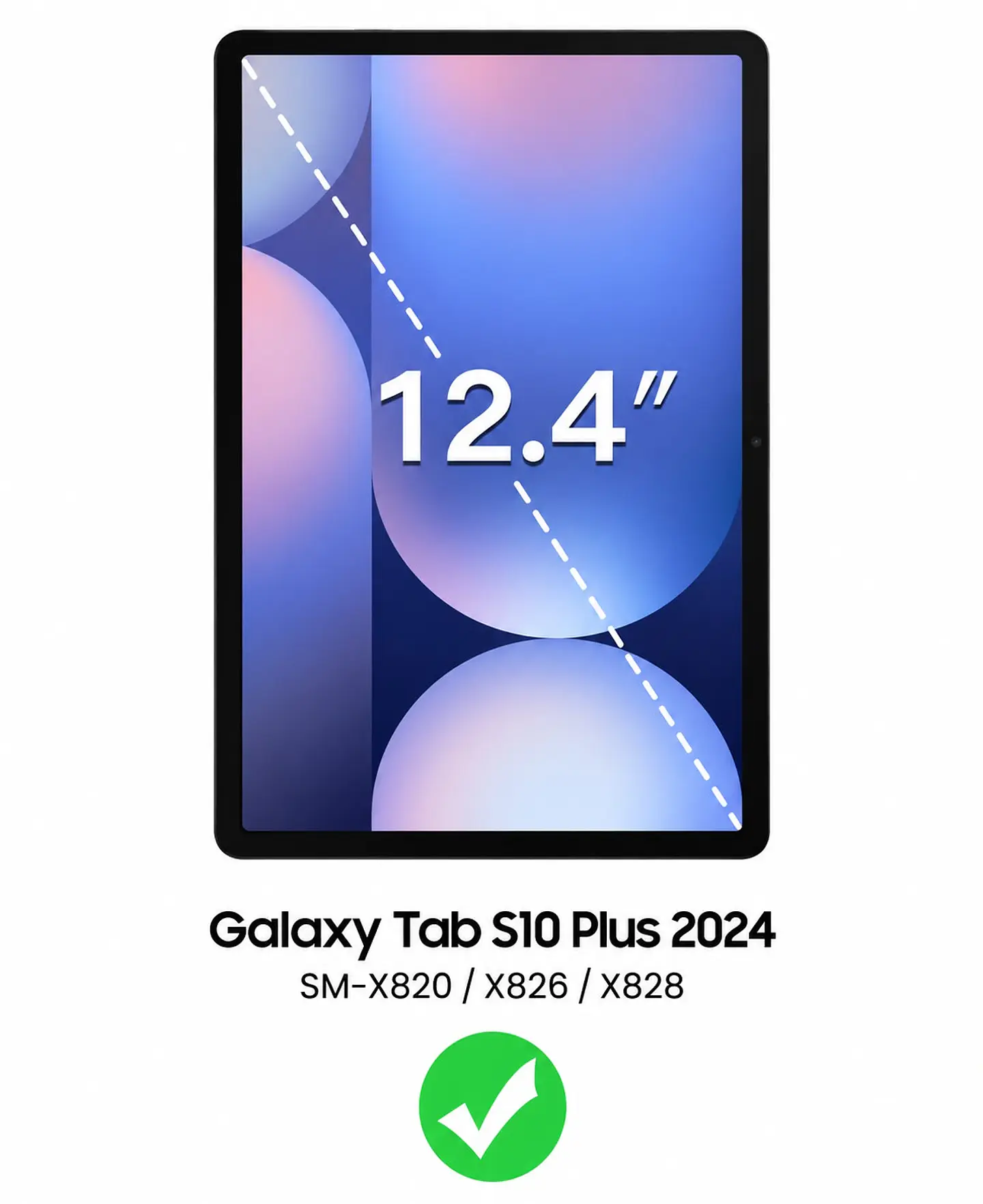 Funda Smart Cover Para Tablet Samsung Tab S10 Plus 12.4 2