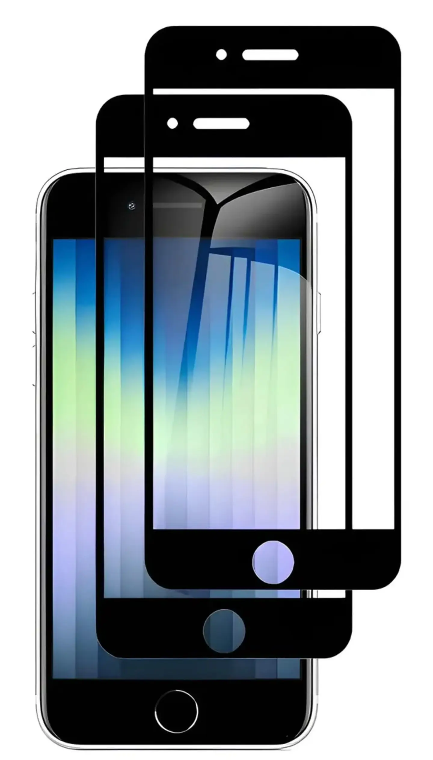 Lamina Mica De Vidrio Para iPhone SE 2020 2022  1