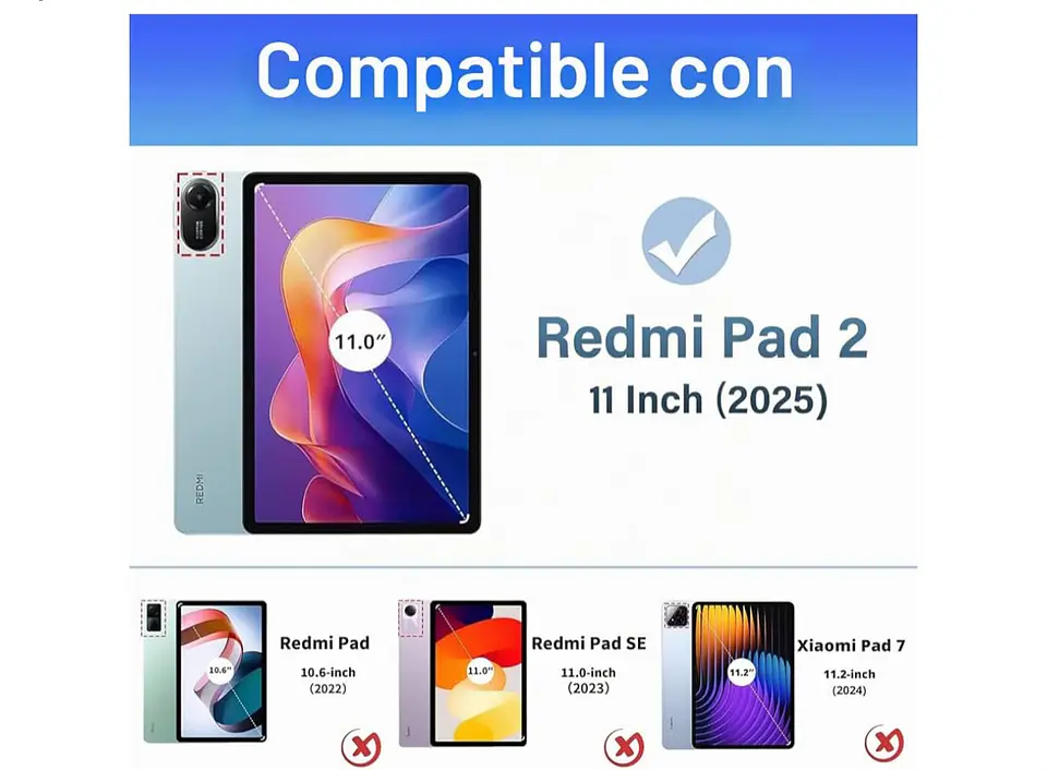 Lámina Vidrio Templado Para Redmi Pad 2 11