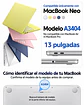 Funda Carcasa Transparente Para Macbook Neo 13 2026 A3404 - thumbnail 2