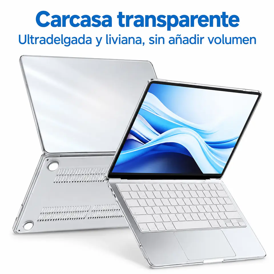 Funda Carcasa Transparente Para Macbook Neo 13 2026 A3404 4
