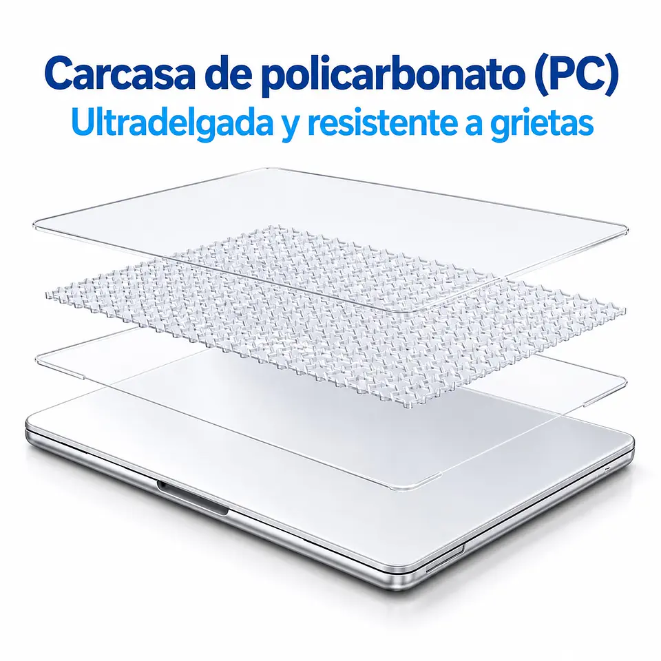 Funda Carcasa Transparente Para Macbook Neo 13 2026 A3404 6