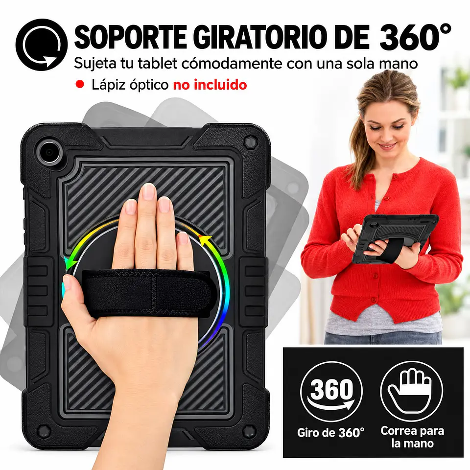 Funda Antigolpes Armadura Para Xiaomi Redmi Pad 2 2026 9.7