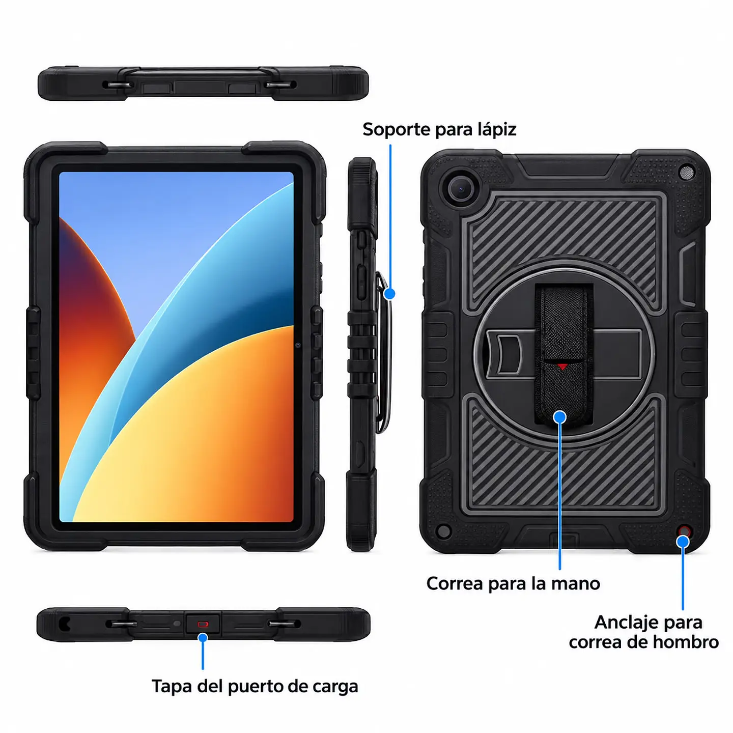Funda Antigolpes Armadura Para Xiaomi Redmi Pad 2 2026 9.7