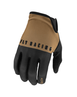 Guantes Fly Racing Media Cafe-Negro