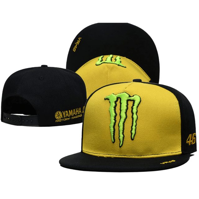 Gorro Monster Amarillo - Negro VR46