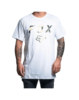 Polera Fox Blanca Camo