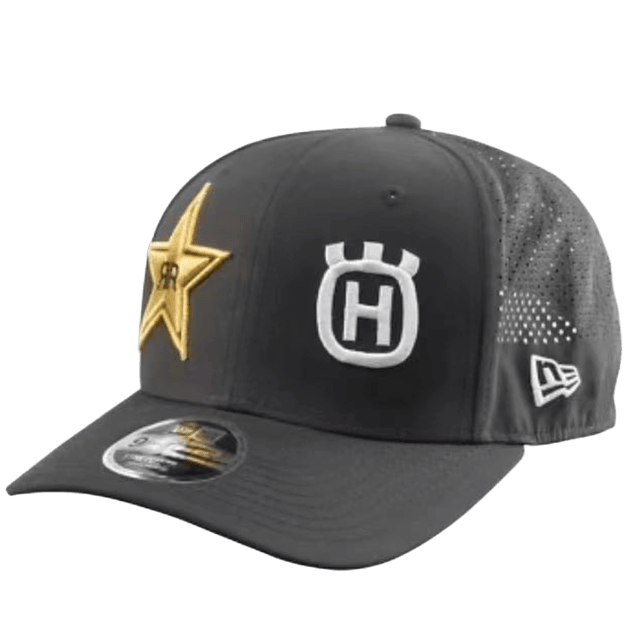 Gorro Husqvarna Rockstar new era visera curva