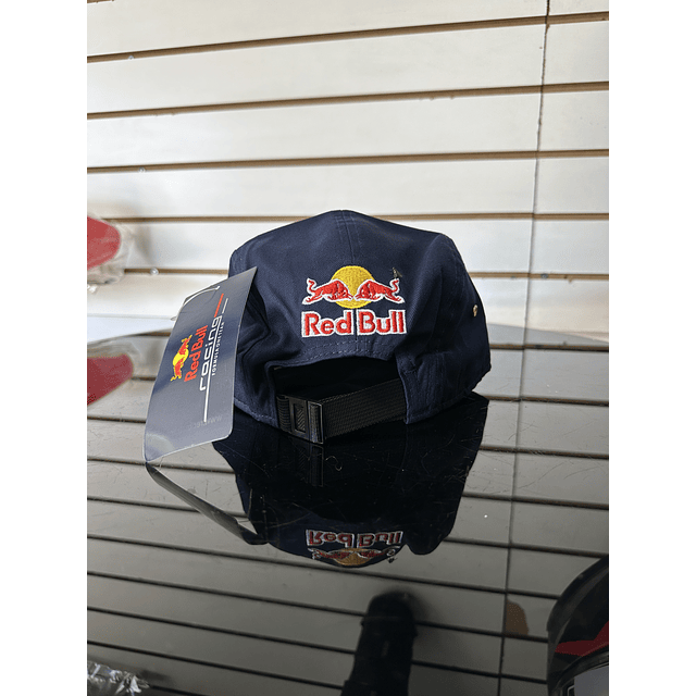 Gorro Five Panel Red Bull Azul Marino