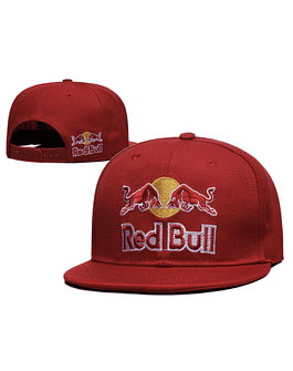 Gorro Red Bull visera plana Roja