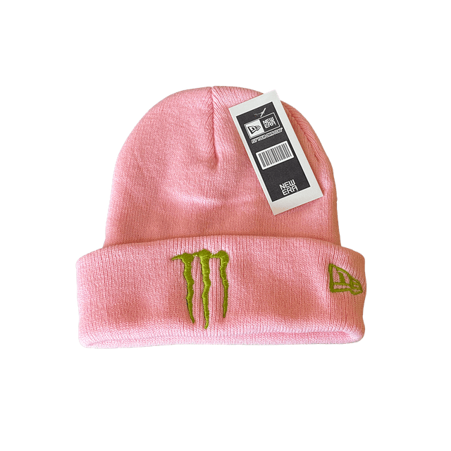 Gorro Invierno Monster Rosado 