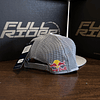 Gorro Red Bull Premium Visera plana Gris claro