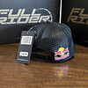 Gorro Red Bull Premium Visera plana Negro con malla