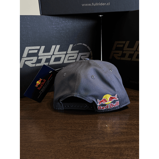 Gorro Red Bull Premium Visera plana Gris oscuro