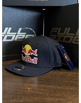 Gorro Red Bull Premium Visera plana Negro