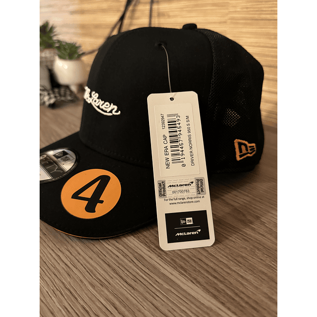 Gorro McLaren Negro 4 Premium