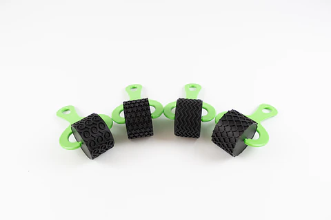 4 Rodillos con texturas para pastas y pintura