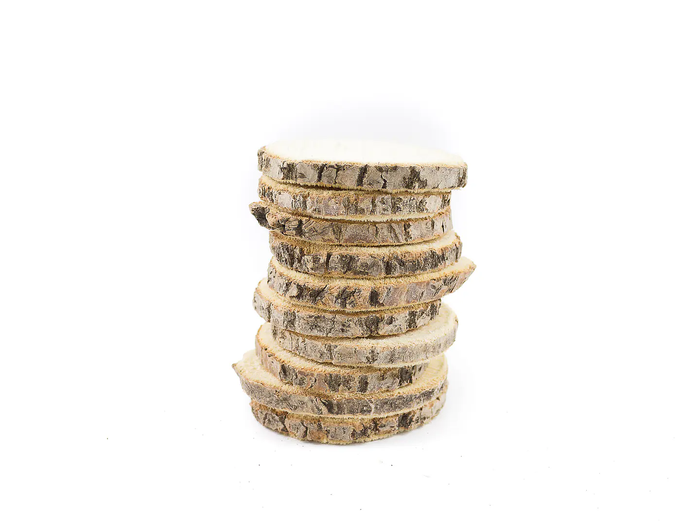 Círculos de madera de 10 cm de diámetro (10 unid.) 1