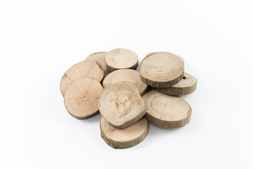 Círculos de madera medianos (250 grs) 1