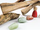 Trozos de madera natural pulida (500 grs) - Miniatura 2