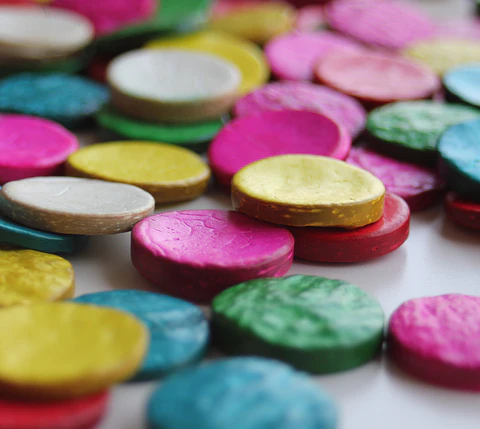 Pequeños círculos de coco (250 grs)