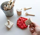 Herramientas de madera para plastilina - Miniatura 5