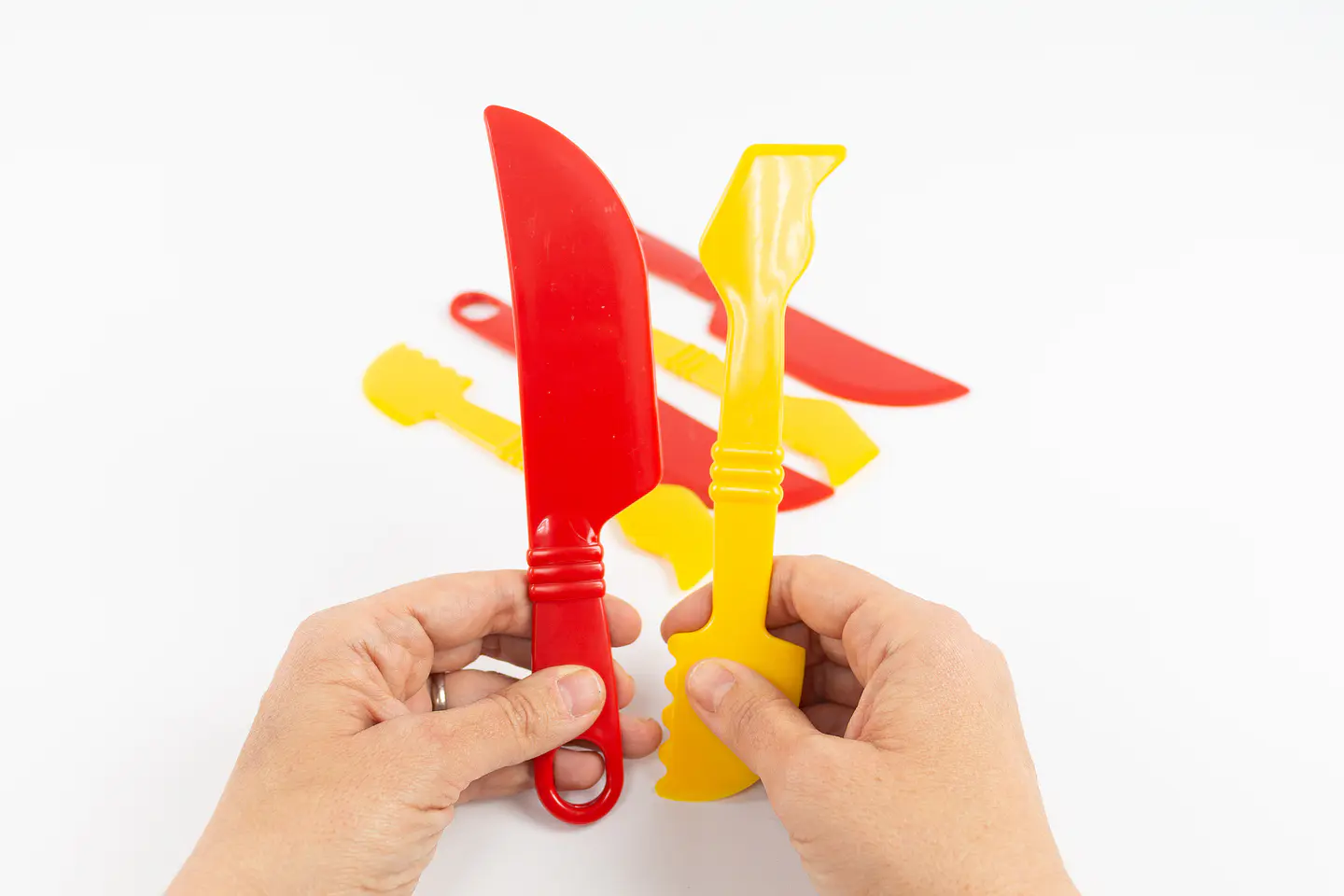 6 Herramientas de corte para plastilina 2
