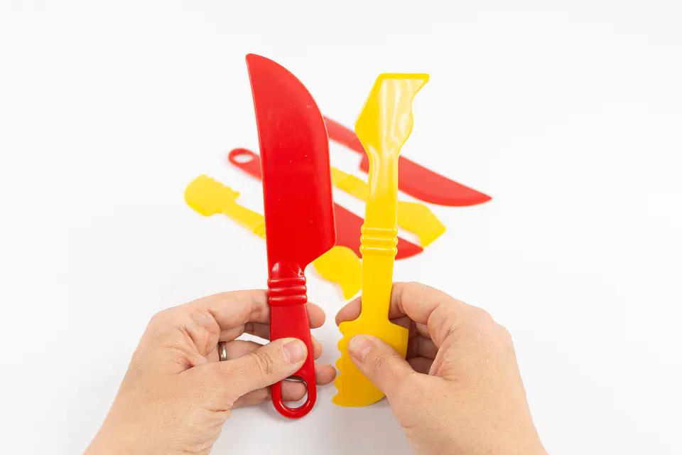 6 Herramientas de corte para plastilina 2