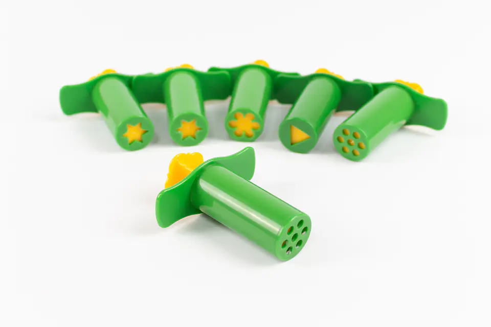 6 Mini extrusoras de plastilina 1