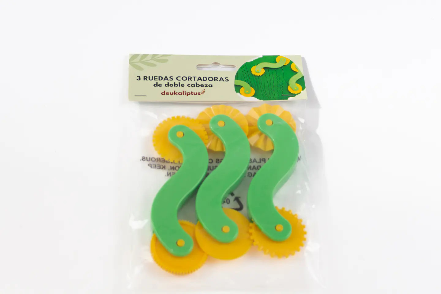 3 Ruedas cortadoras de doble cabeza 2