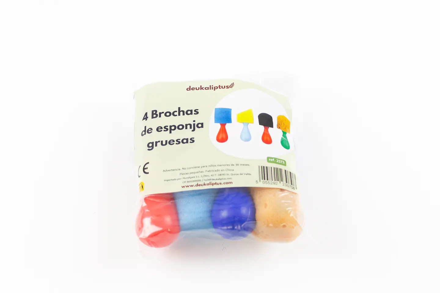 4 Brochas de esponja gruesas 4