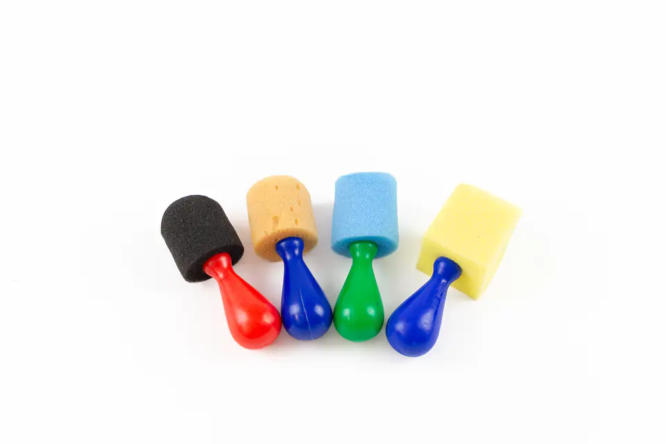 4 Brochas de esponja gruesas 1