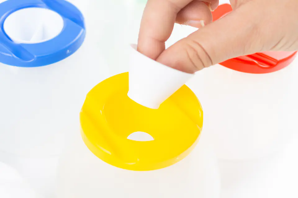 6 Botes anti-derrame para pintura 4