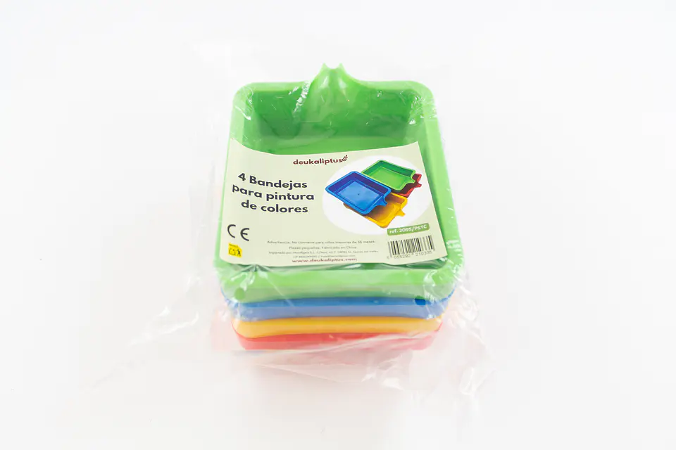 4 Bandejas para pintura de colores 2
